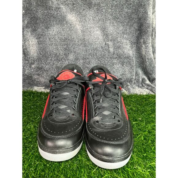 Nike Air Jordan 2 Retro Low Black Red Green Men’s Size 10.5 main image 6